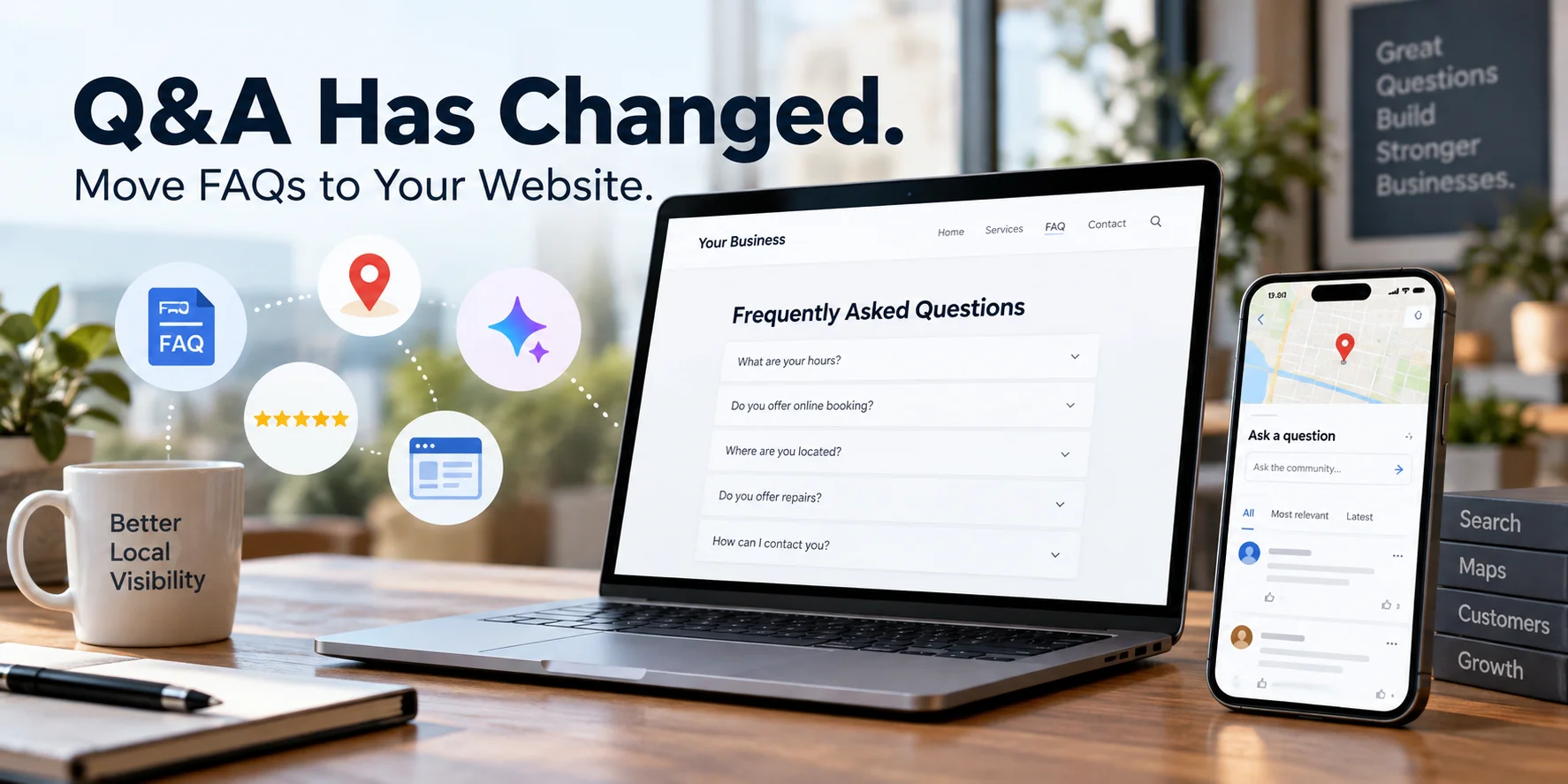 Q&A Has Changed Move FAQs to Your Website Q&A Has Changed Move FAQs to Your Website